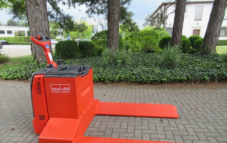 Ombouw van elektr. transpaletten naar rollendraagstoel